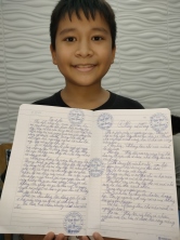 Luyện viết nhanh viết đẹp cho học sinh chuyển cấp lớp 5 lên lớp 6 Hà Nội